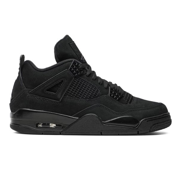 Nike Air Jordan 4 IV Retro Black Cat 2020 Sneakers Shoes Size 8 Style CU1110-010 - Picture 1 of 14